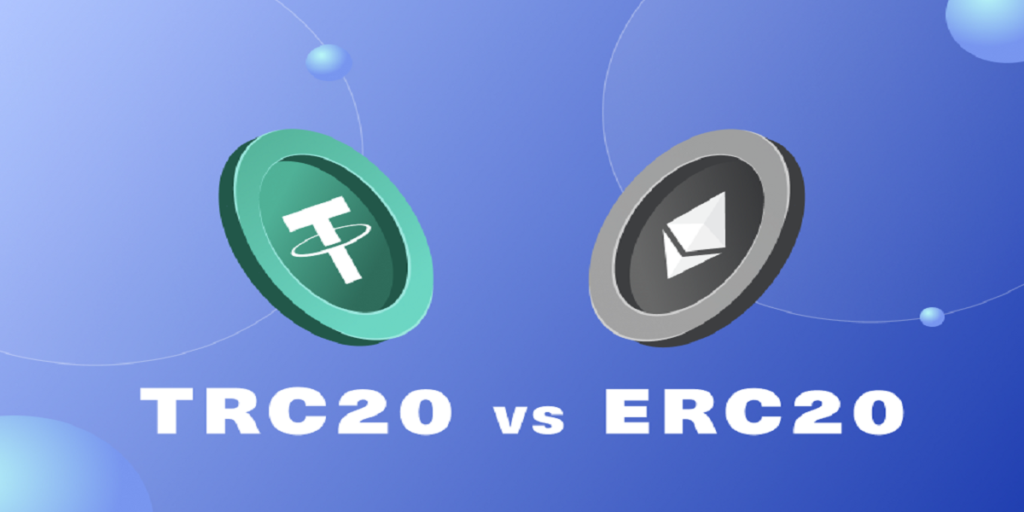 ما الفرق بين ERC20 وTRC20