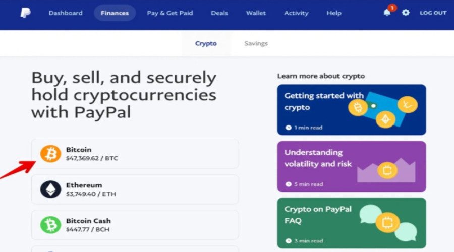  شراء عملة بيتكوين مع باي بال PayPal