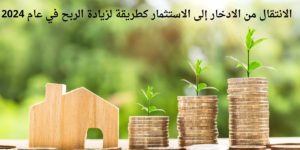 الانتقال من الادخار إلى الاستثمار كطريقة لزيادة الربح في عام 2024