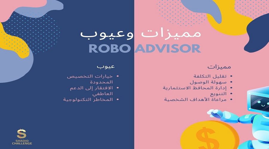 مميزات المستشار الآلي Robo Advisor وعيوبه