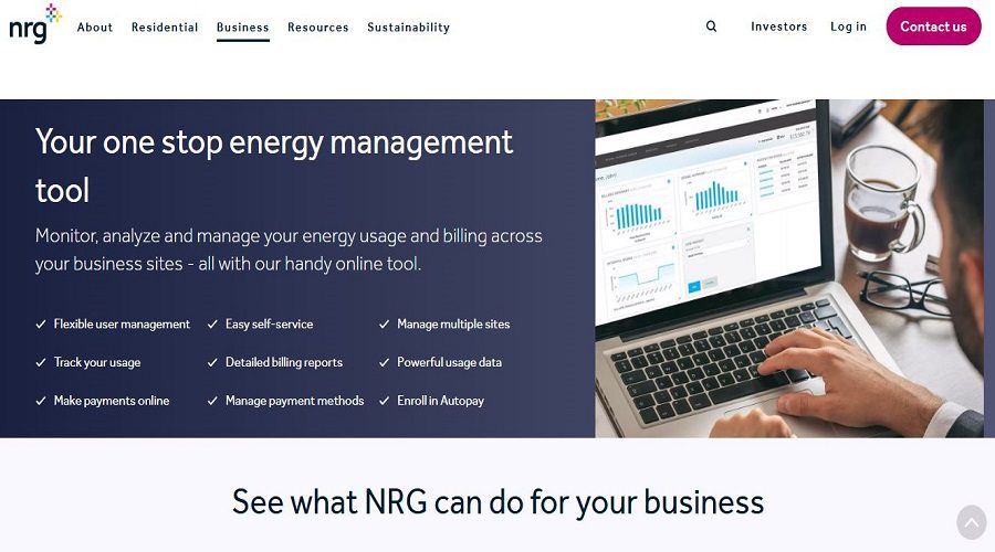 التداول في أسهم شركة NRG energy