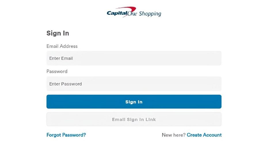 التسجيل من أجل الربح من تطبيق Capital one shopping