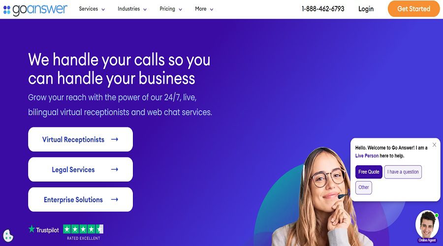 الموقع الرسمي لخدمة Go Answer لتقديم خدمة عملاء فاخرة