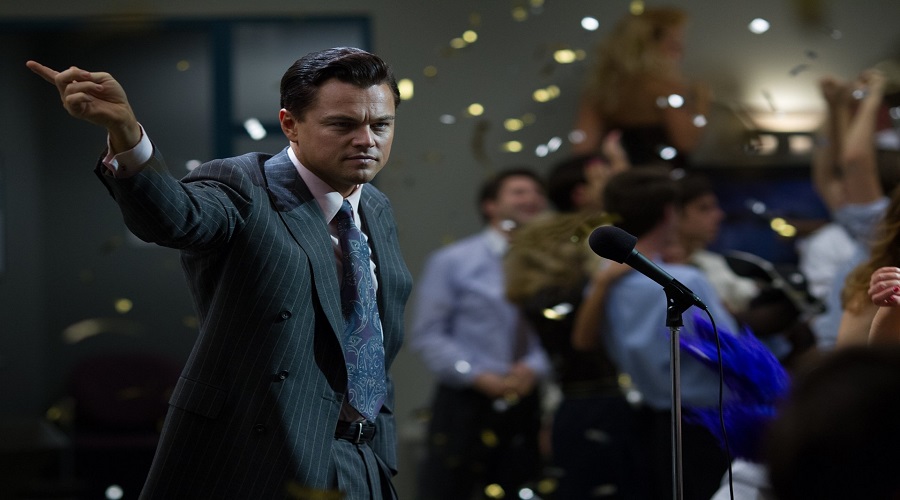 فلم The Wolf of Wall Street من اشهر افلام المال والاستثمار