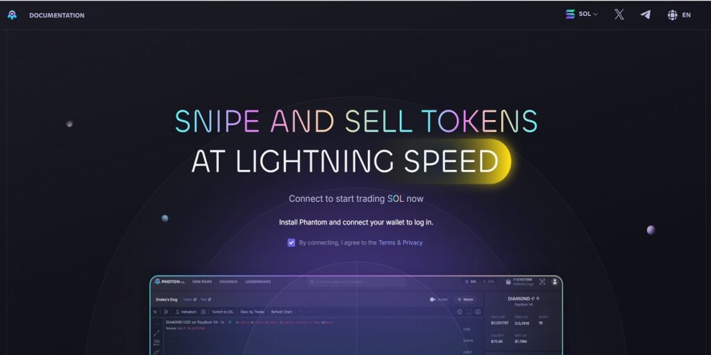 مراجعة منصة Photon لتداول العملات المشفرة