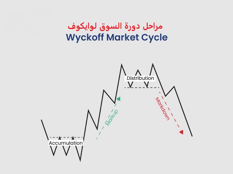 مراحل دورة السوق لـ وايكوف