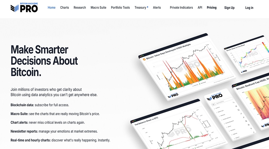 Bitcoin Magazine Pro الموقع الرسمي