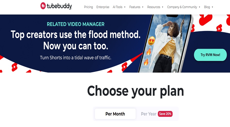 أداة TubeBuddy