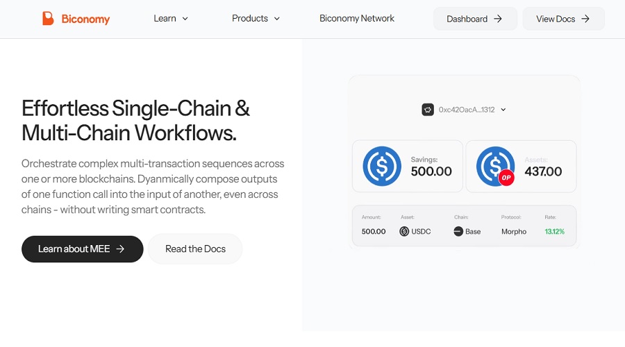 نبذة حول منصة Biconomy المشفرة