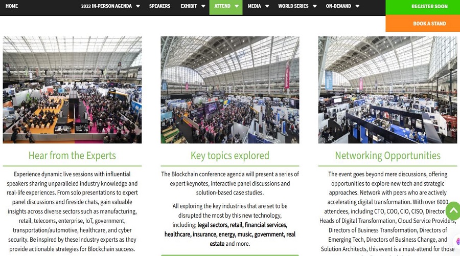 الموقع الرسمي ل Blockchain Expo Global – لندن