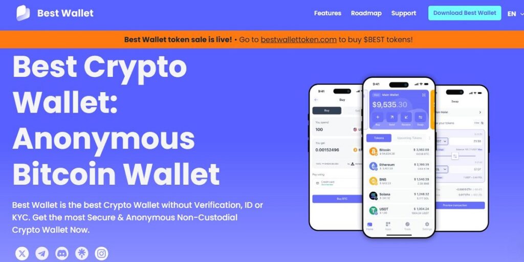 مراجعة محفظة Best Wallet للعملات المشفرة أبرز العيوب والميزات