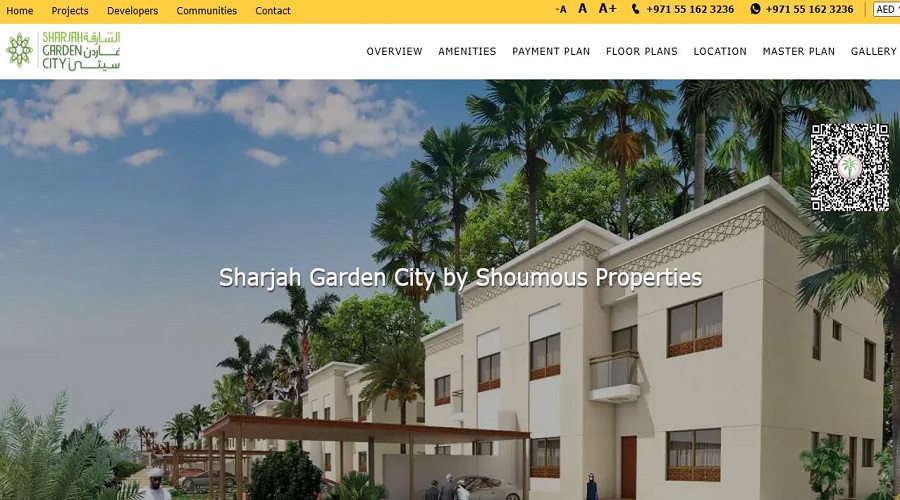 مشروع Sharjah Garden City – الشارقة