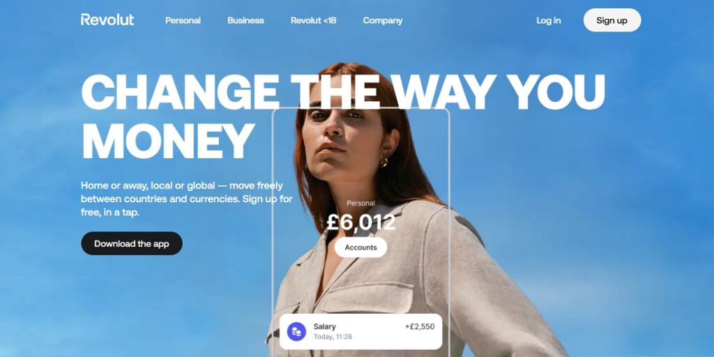 منصة Revolut للتمويل الرقمي واهم خدماتها لعام 2025
