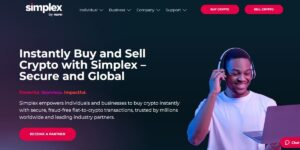 منظومات الدفع والتكنولوجيا المالية منصة Simplex للعملات المشفرة