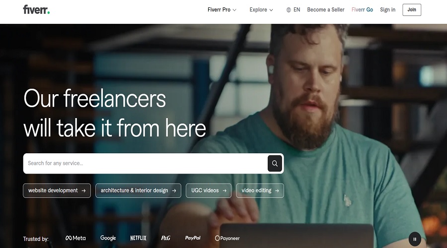 موقع Fiverr