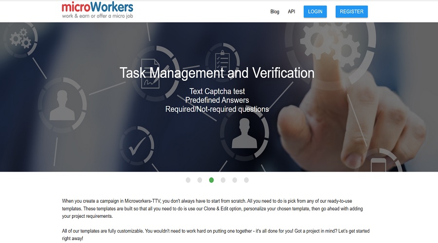 موقع Microworkers