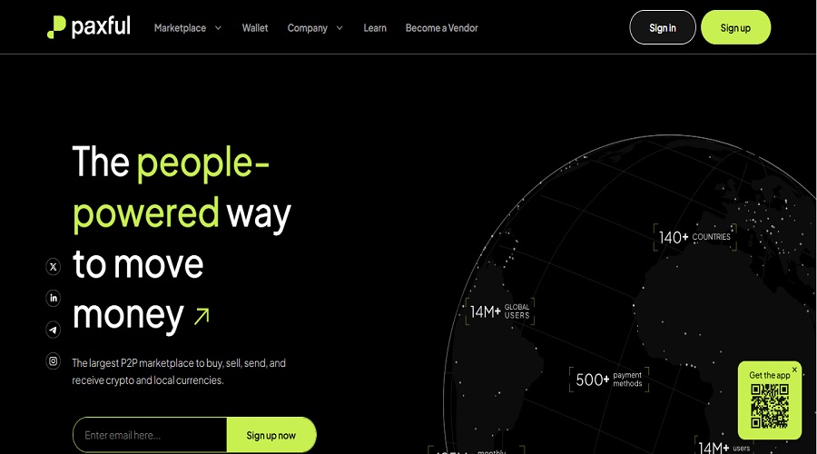 نظرة عامة على منصة Paxful لتبادل العملات الرقمية