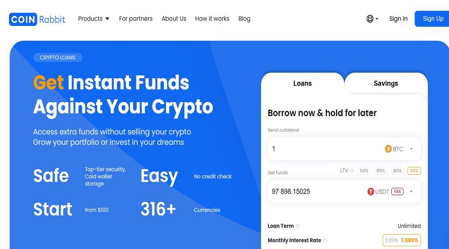  CoinRabbit – قروض فورية بدون تحقق ائتماني