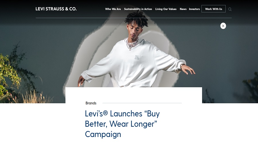 حملة Levi’s، اشترِ الأفضل، وارتدِه لفترة أطول