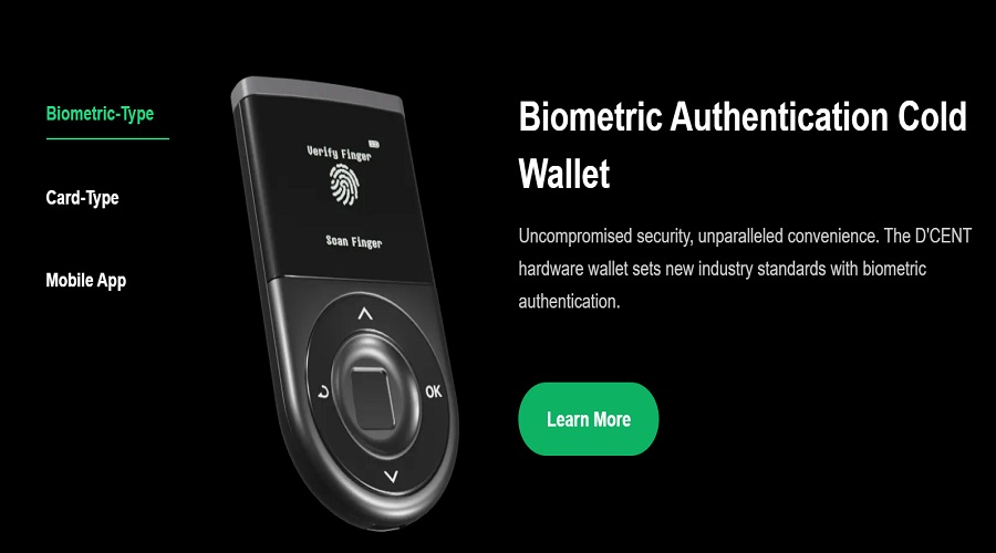 حول محفظة D'cent للعملات المشفرة