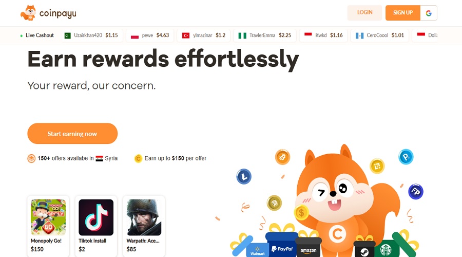 لمحة عن منصة Coinpayu