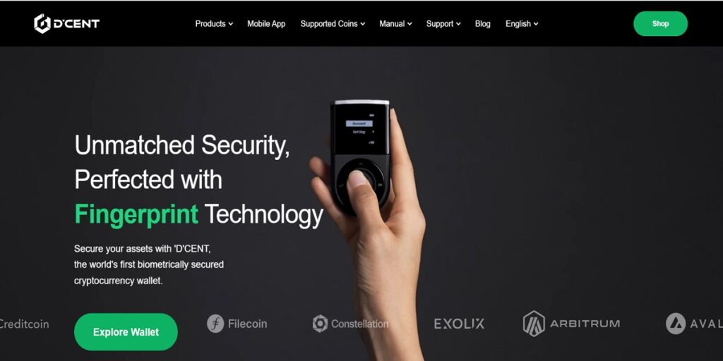 محافظ التشفير الباردة: محفظة dcent للعملات المشفرة ميزاتها وأمانها