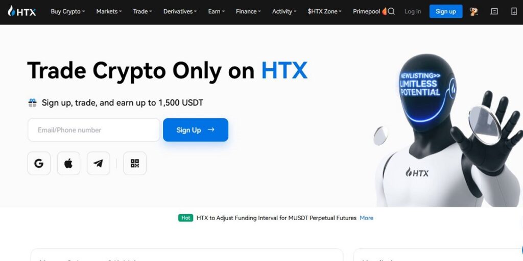 مراجعة منصة HTX للعملات المشفرة ميزاتها وأمانها