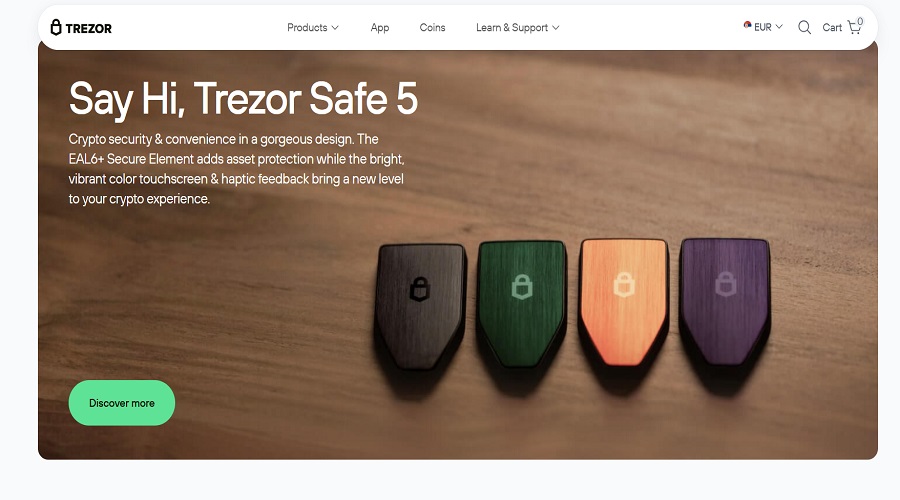 مقارنة بين محفزة Armory ومحفظة Trezor الباردة