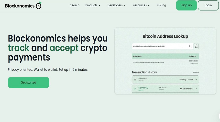 Blockonomics بوابة دفع لامركزية بمرونة عالمية