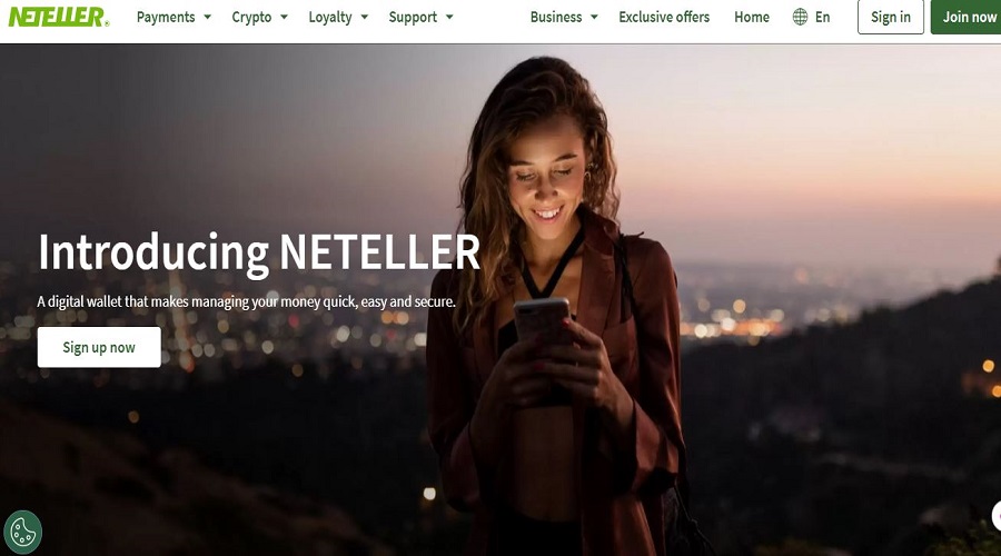 NETELLER محفظة دولية متعددة الاستخدامات