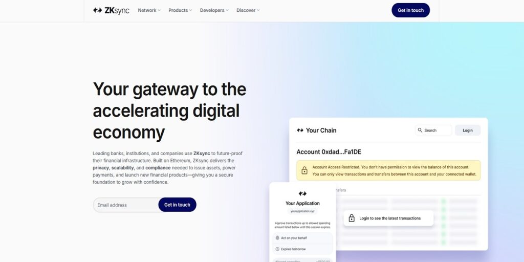 تفاصيل شبكة ZkSync المشفرة ودورها في تعزيز الخصوصية