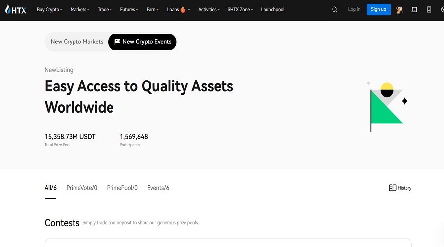 خدمات إضافية مميزة في منصة HTX المشفرة