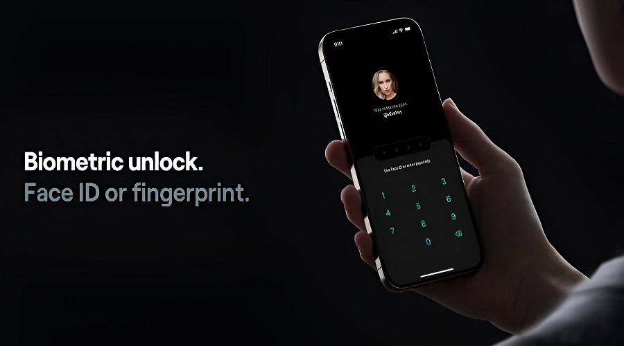 أمان تطبيق xPortal بواسطة البيانات الحيوية