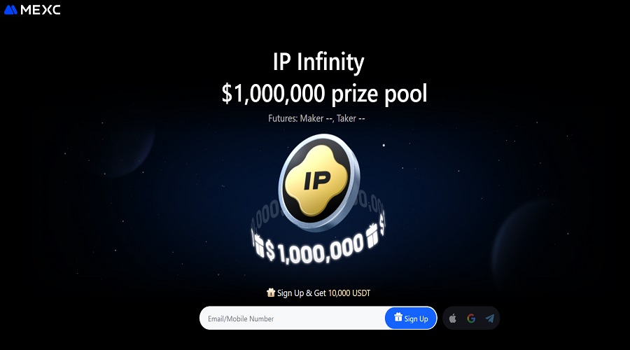 الموقع الرسمي لمنصة MEXC