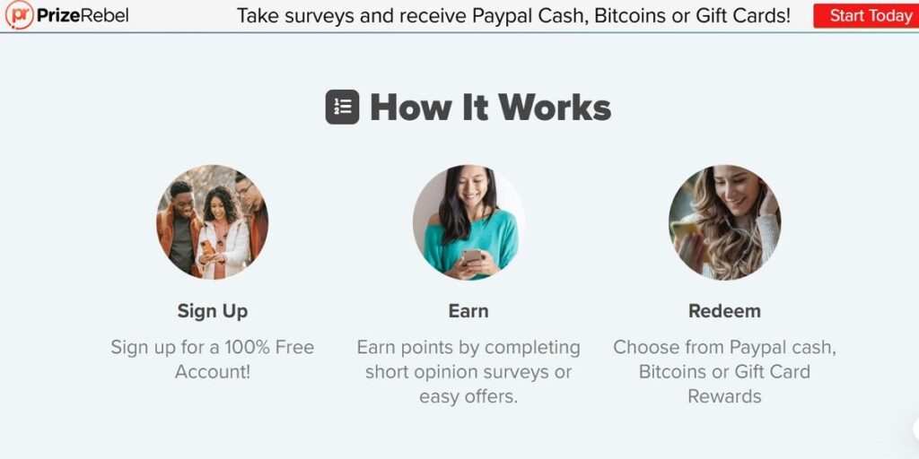  كيف يمكنك كسب المال من موقع PrizeRebel للاستبيانات