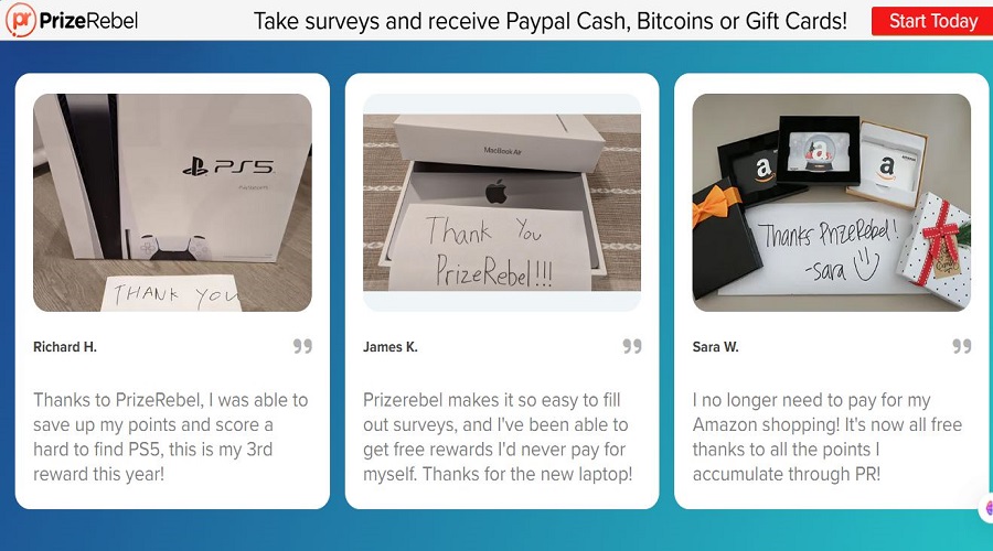 منصة PrizeRebel تجربة واقعية لكسب المال عبر الإنترنت