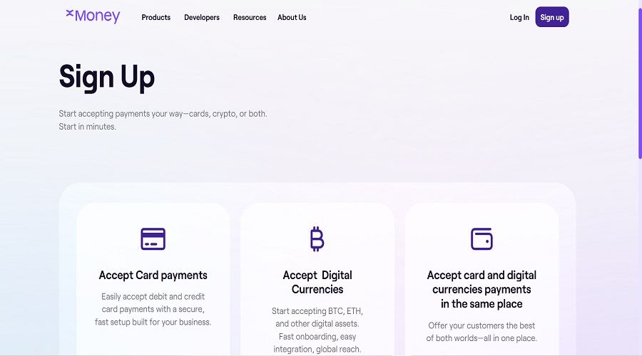 منصة الدفع X Money الموقع الرسمي