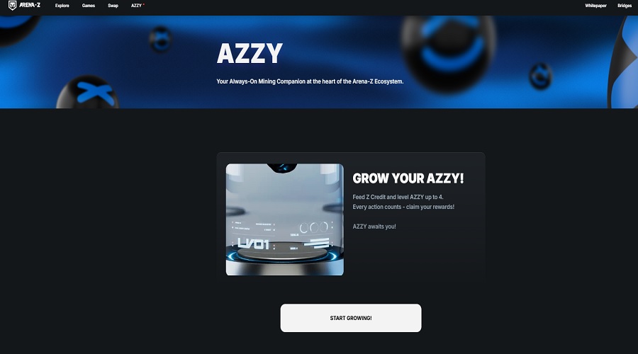 نظام AZZY Pet على منصة Arena-Z