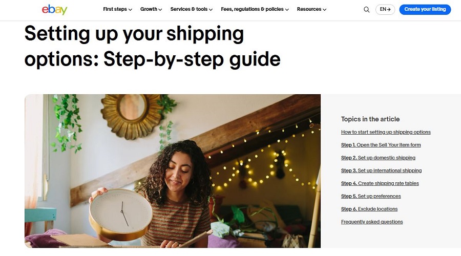 تجاهل تتبع الشحنات أو تحديث حالة الطلب 