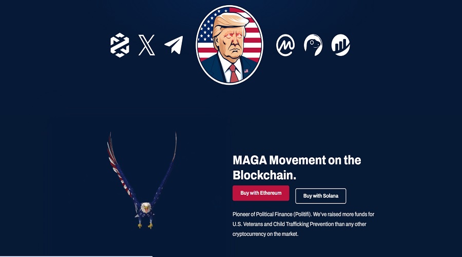 عملة MAGA الميمية السياسية