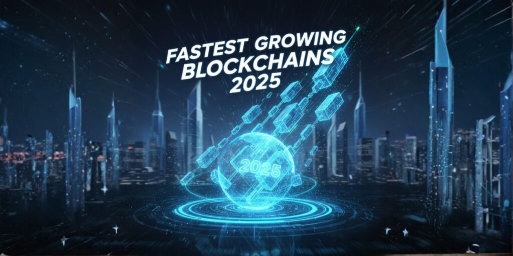 قائمة سلاسل الكتل الأسرع نموًا 2025 اعتمادًا على نشاط المستخدمين