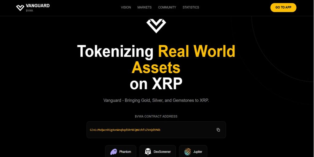 كل ما تريد معرفته عن مشروع عملة VWA المشفرة أو vanguard