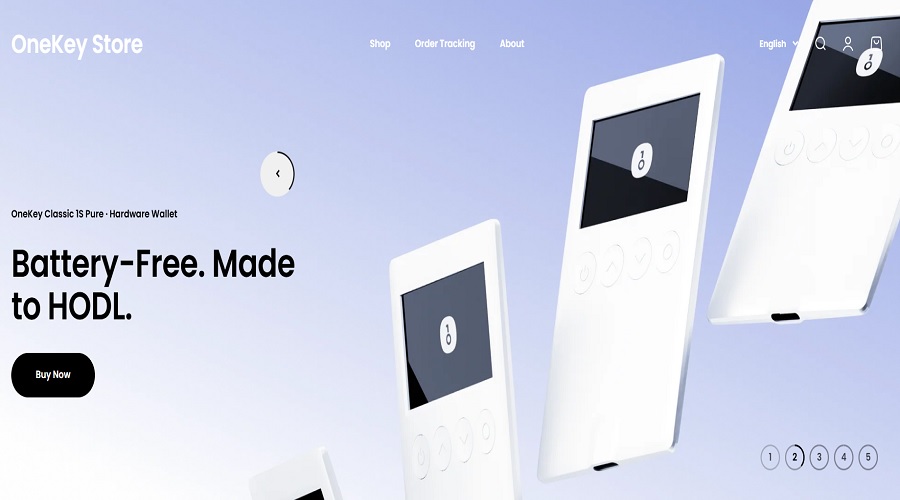 محفظة OneKey Classic للعملات المشفرة