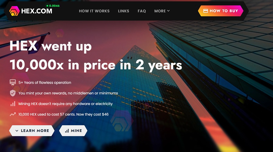 مجتمع عملة HEX المشفرة