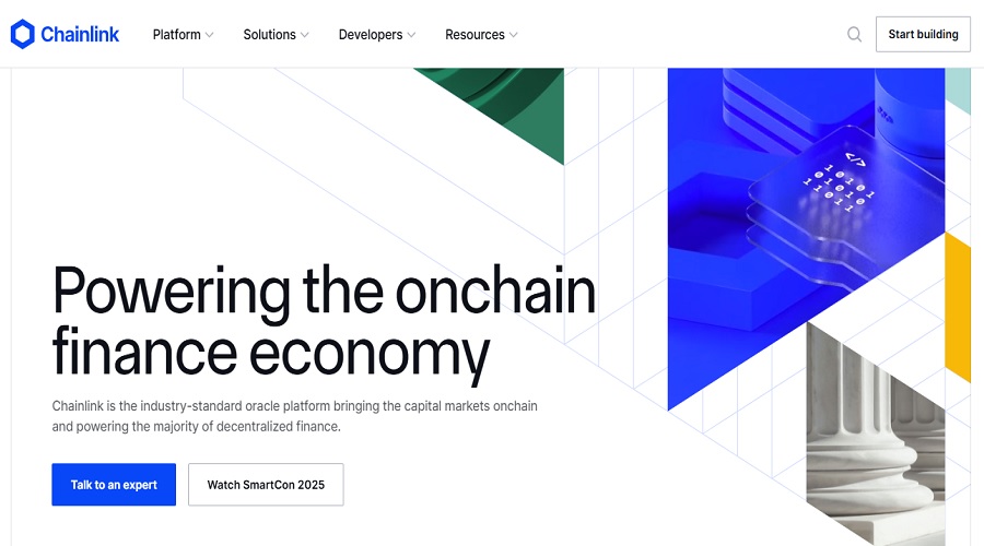 مشروع عملة LINK المشفرة