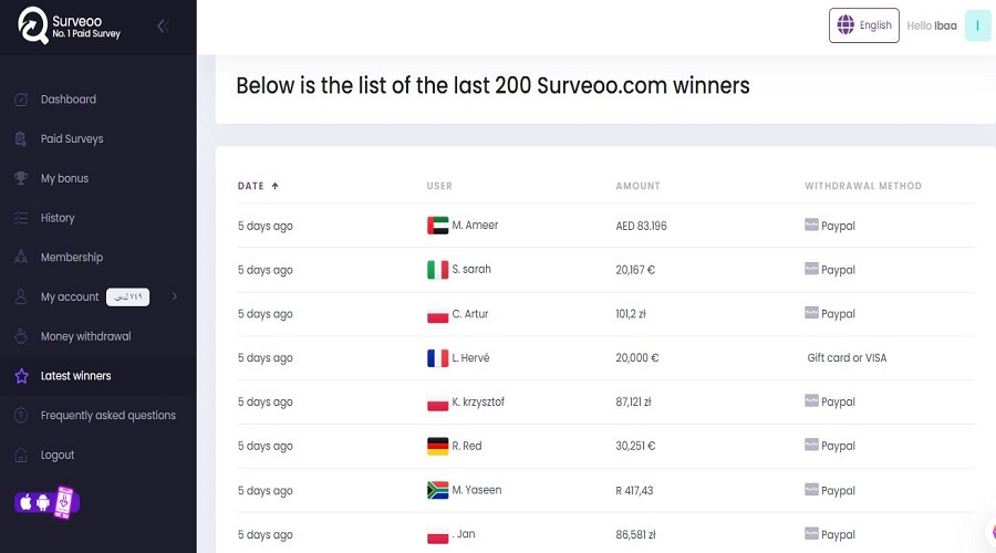  نصائح ذهبية لزيادة كفاءة الربح من موقع Surveoo للاستبيانات