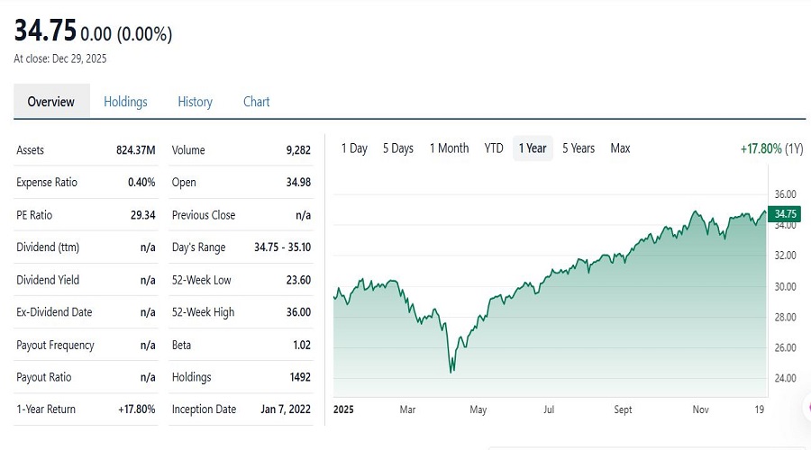 2. صندوق IGDA – الأسواق العالمية المتطورة