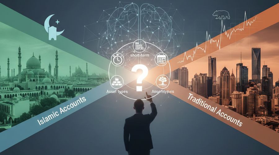 كيف تختار بين الحسابات الإسلامية والتقليدية في التداول؟