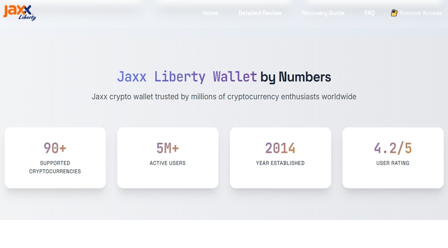 مميزات محفظة جاكس للعملات المشفرة